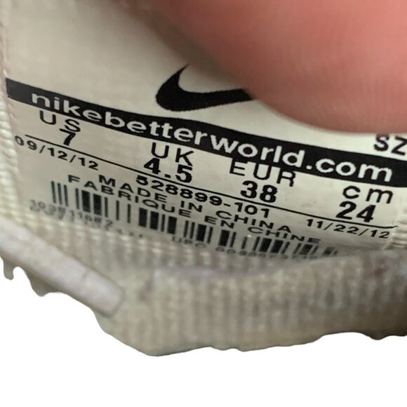 Rare Nike Dunk Sky High 'Panda Size 7 Wedge Shoes - Picture 7 of 14